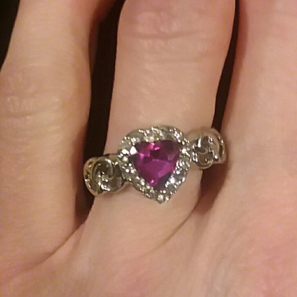 Purple Heart Ring